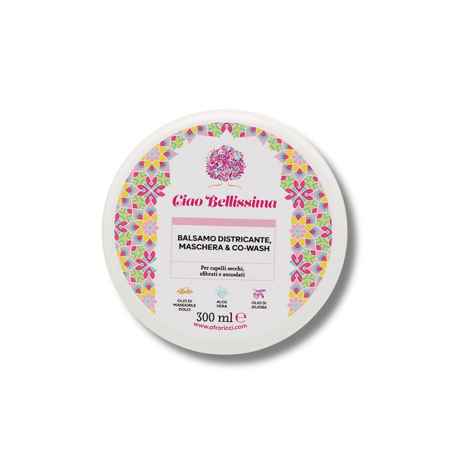 Afroricci, Ciao Bellissima Balsamo Districante, Maschera e Co-Wash 300 ml