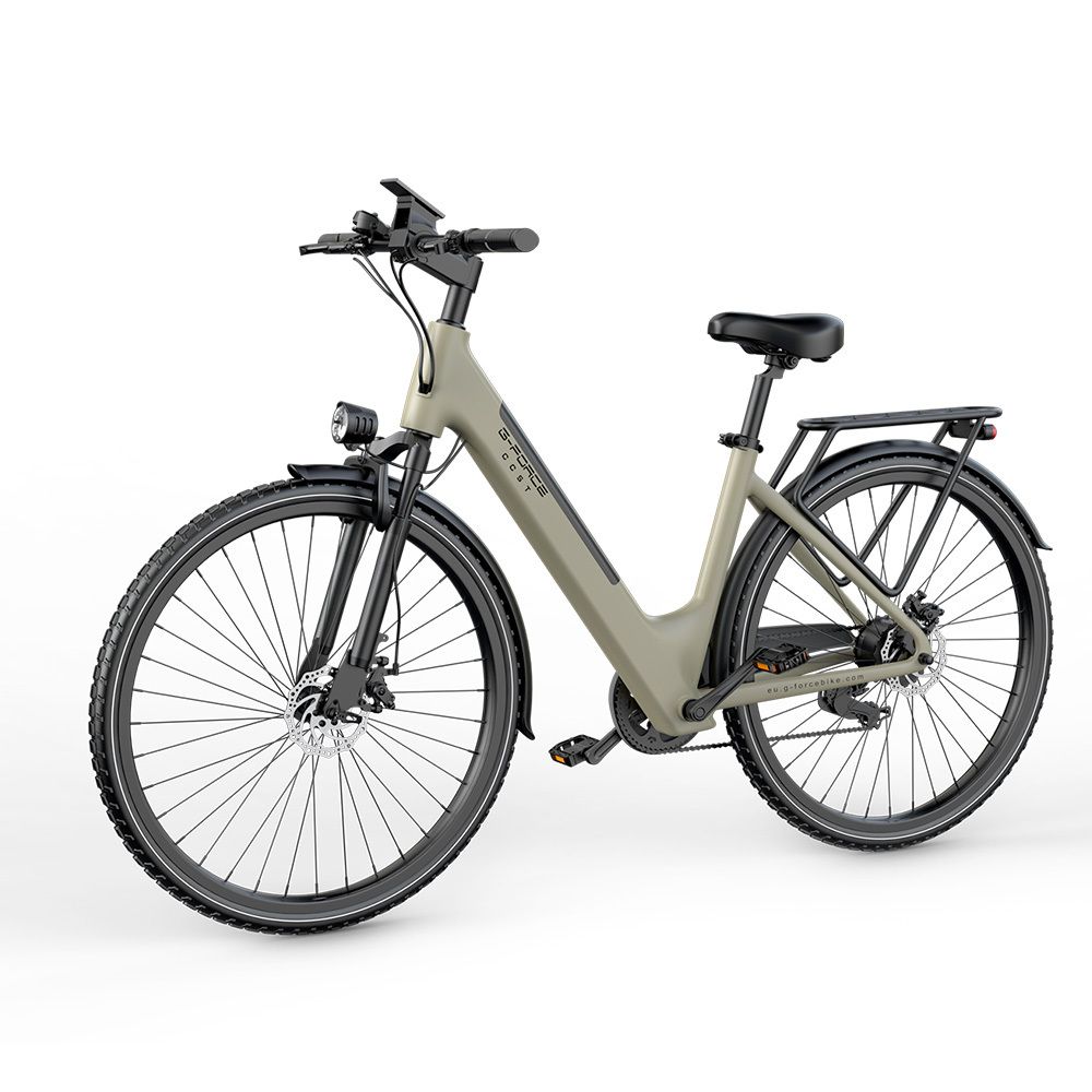 G-FORCE CC ST Bicicletta elettrica da città, batteria rimovibile da 48 V 12 Ah, 27,5"