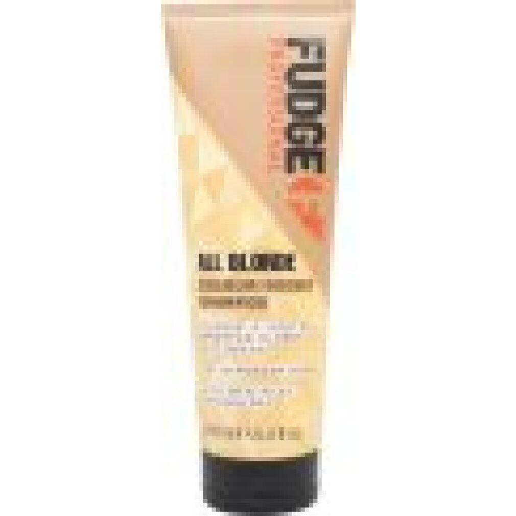 Fudge all blonde colour boost shampoo