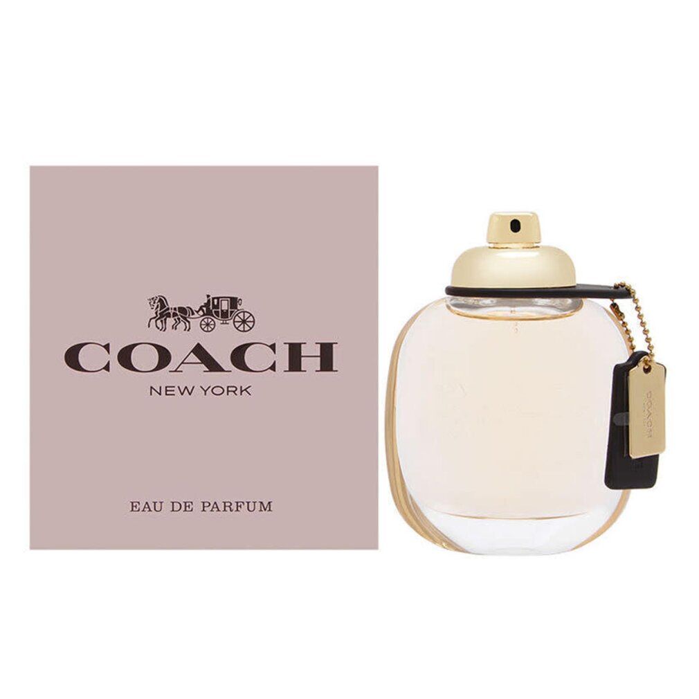 Flacone e confezione Coach New York Eau de Parfum.