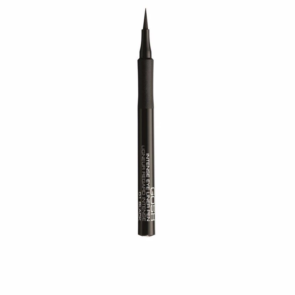 Penna eyeliner nera. Scritta: Gosh Intense Eyeliner Pen 01 Black. Punta nera.