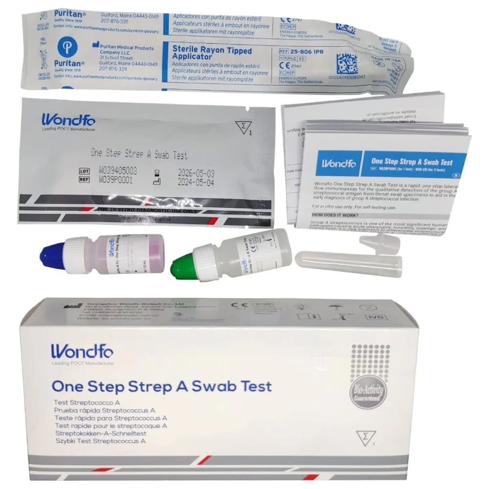 Wondfo One Step Streptococco A Test Rapido
