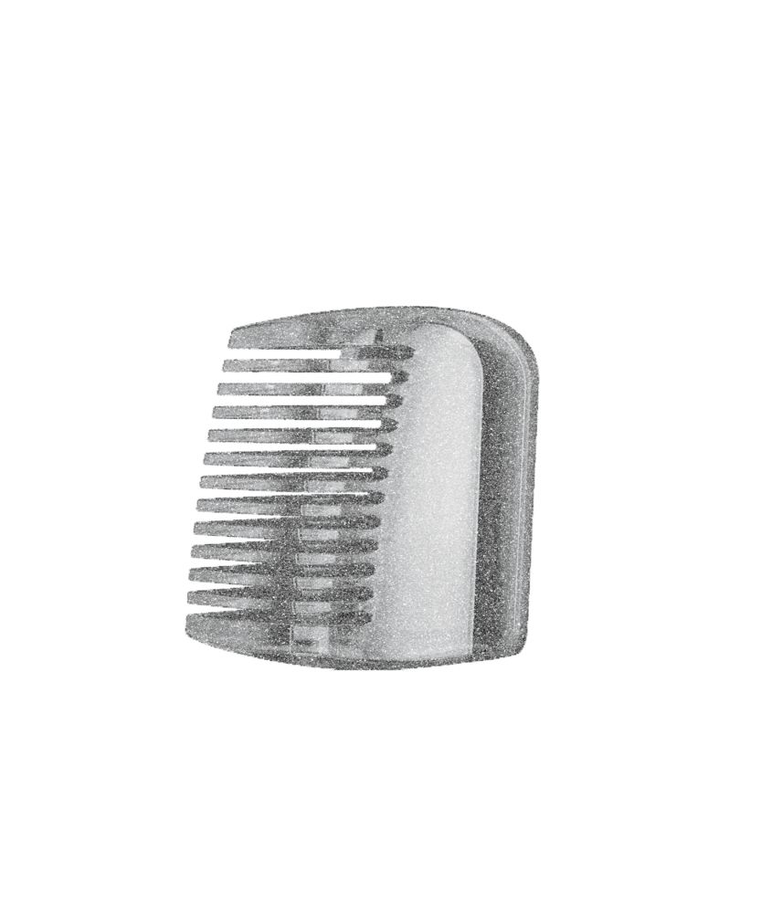 Pettine grigio per il trimmer di precisione Braun. Con denti sottili.