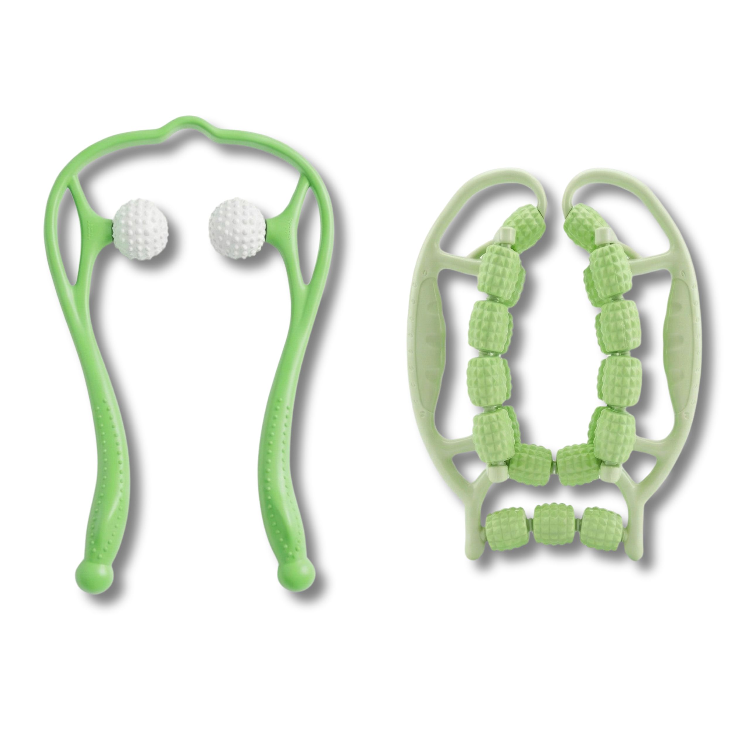 Cofanetto Massaggio – Massaggiatore Cervicale per la Nuca e Rullo Massaggiante 360°