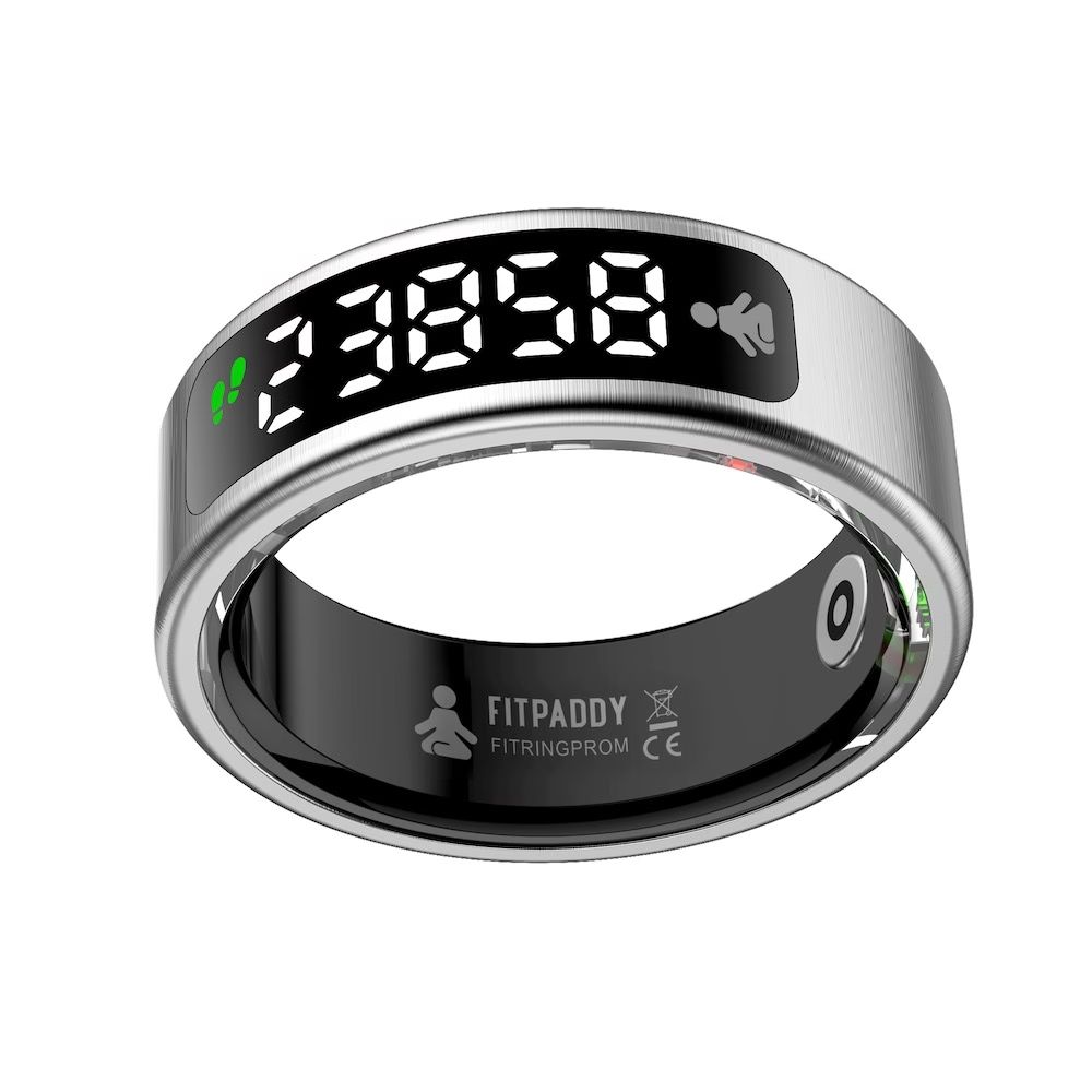 FitRing Air - anello smart: calorie, attività, passi, sonno, stress, temperatura - S