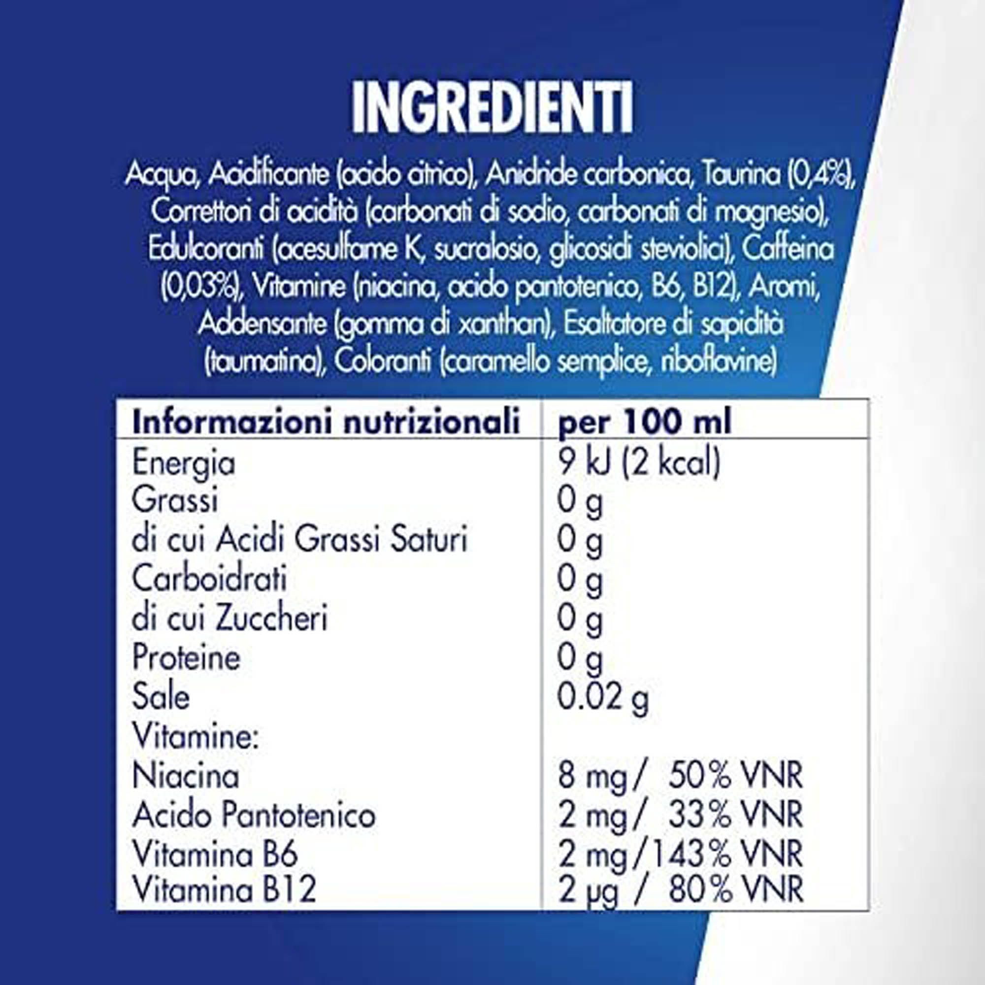 Red Bull Energy Drink, Senza Zuccheri, 355 ml