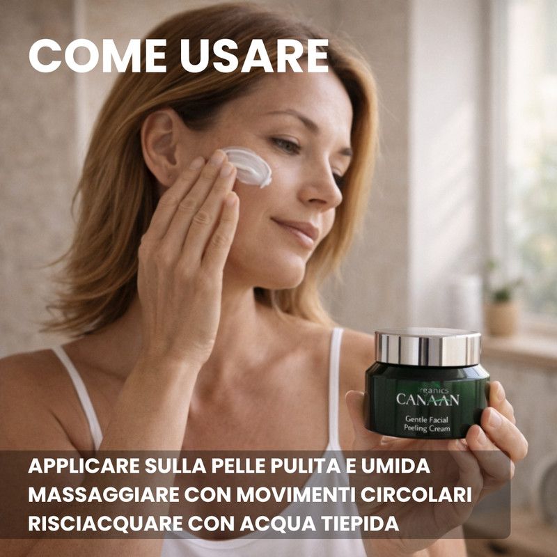 Canaan - Crema Peeling Viso ai Semi di Albicocca