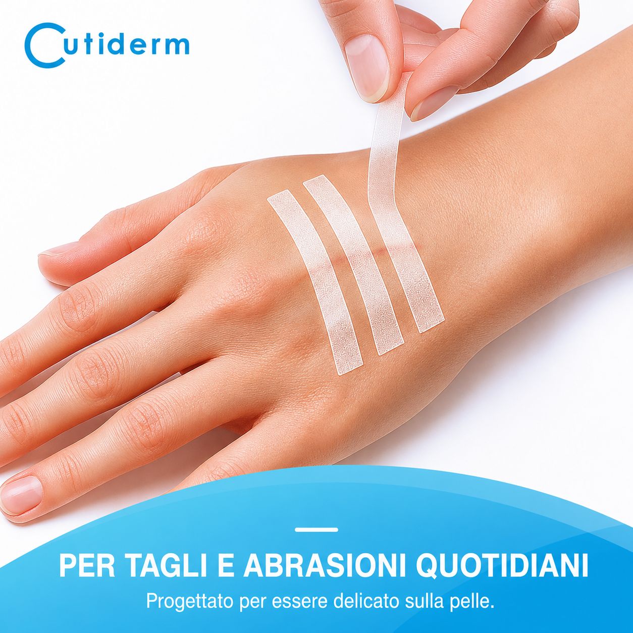 Strisce di sutura per ferite – cerotti a farfalla Cutiderm