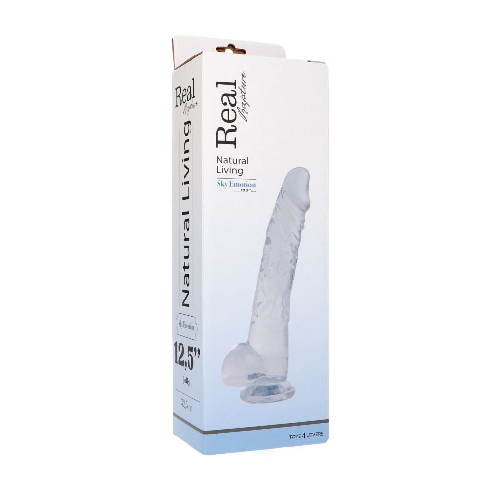 Dildo XXL Clear Emotion 32,5 cm