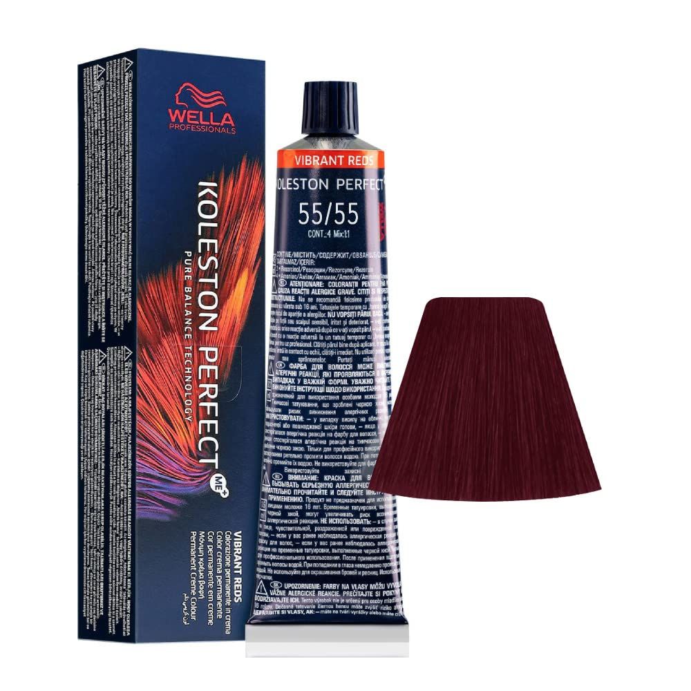 Wella Koleston Perfect Me+ 55/55 - 60 ml Colorazione Capelli Rossa