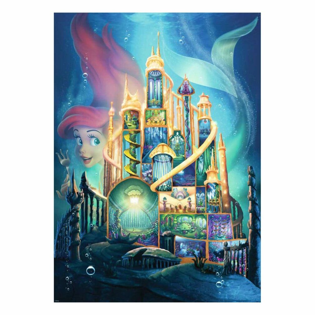 Puzzle Arielle della Collezione Castello Disney (1000 pezzi)