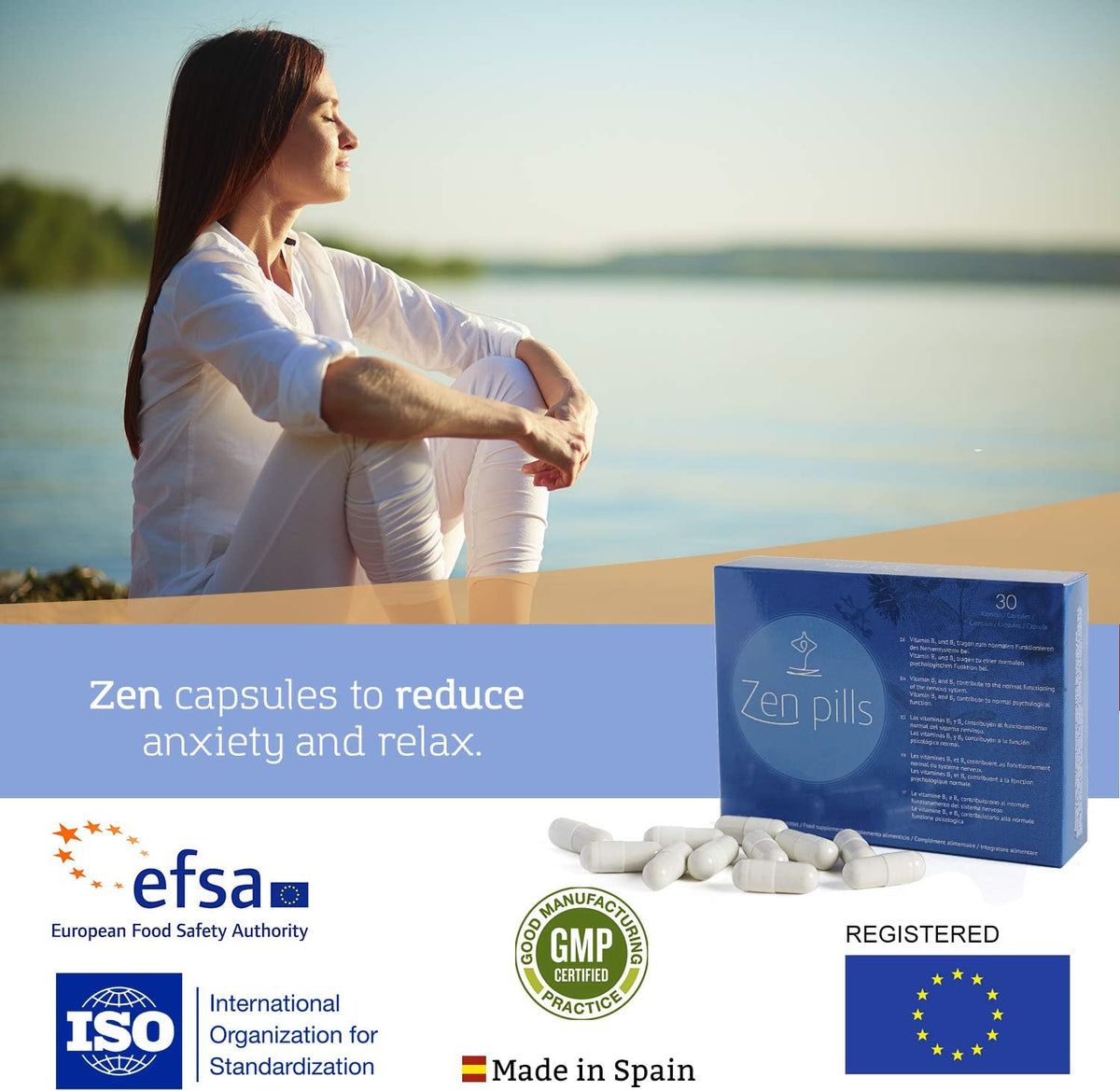 500Cosmetics Zen Pills Capsule anti-stress naturali