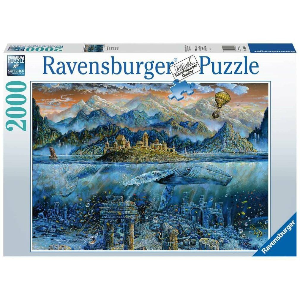 ravensburger Puzzle della balena saggia 2000 pezzi