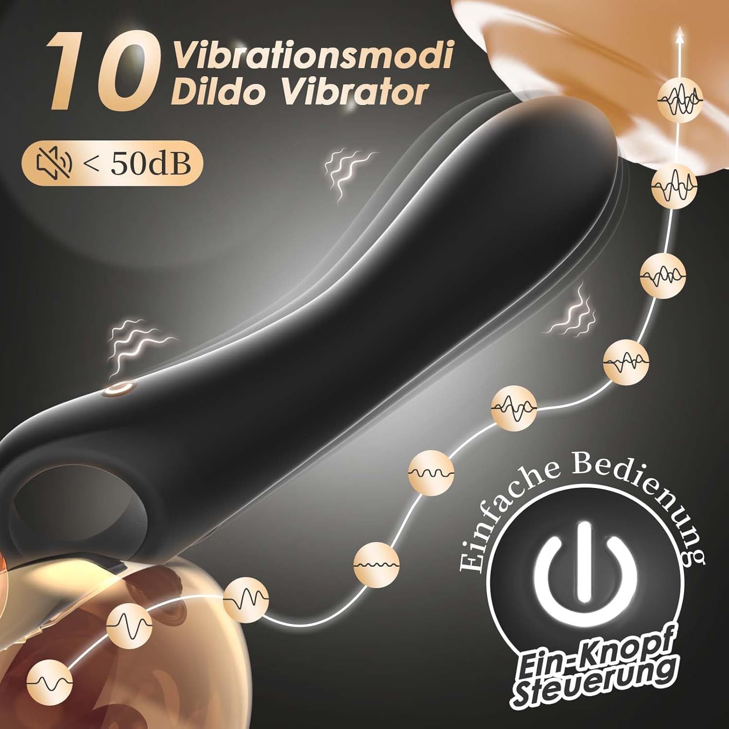 rinofans vibrazione per donne, dildo vibratore