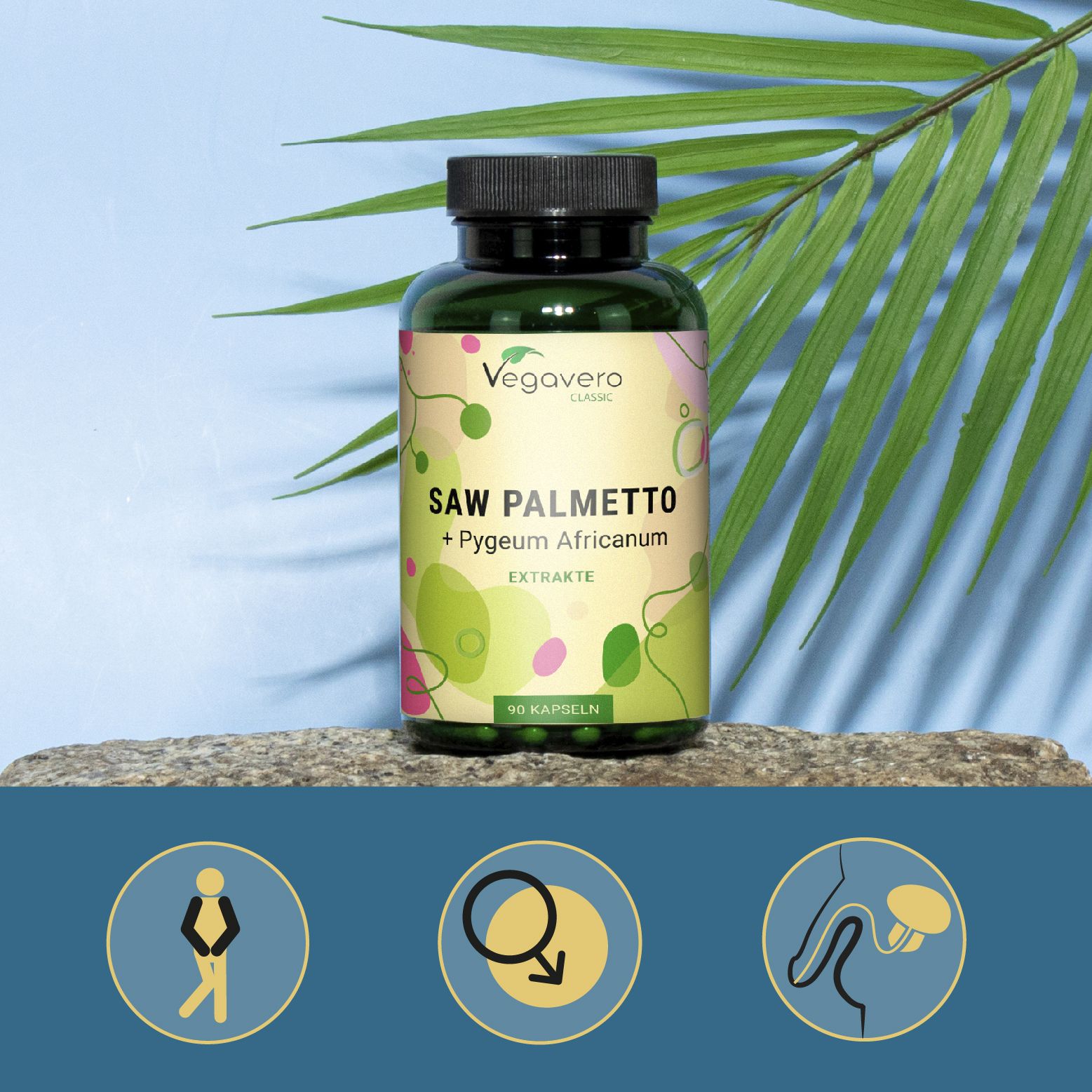 VEGAVERO Saw palmetto + Pygeum africanum