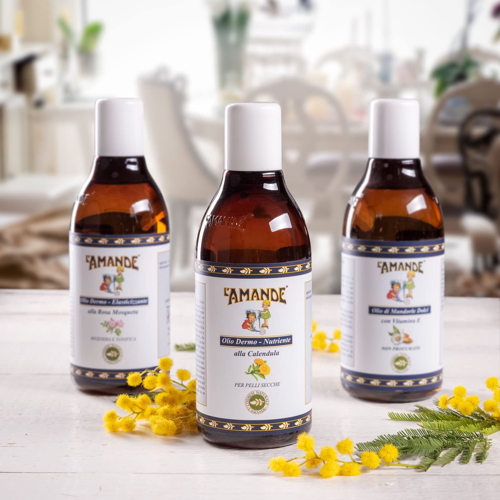 Olio Naturale L'Amande per Corpo e Capelli - 250ml