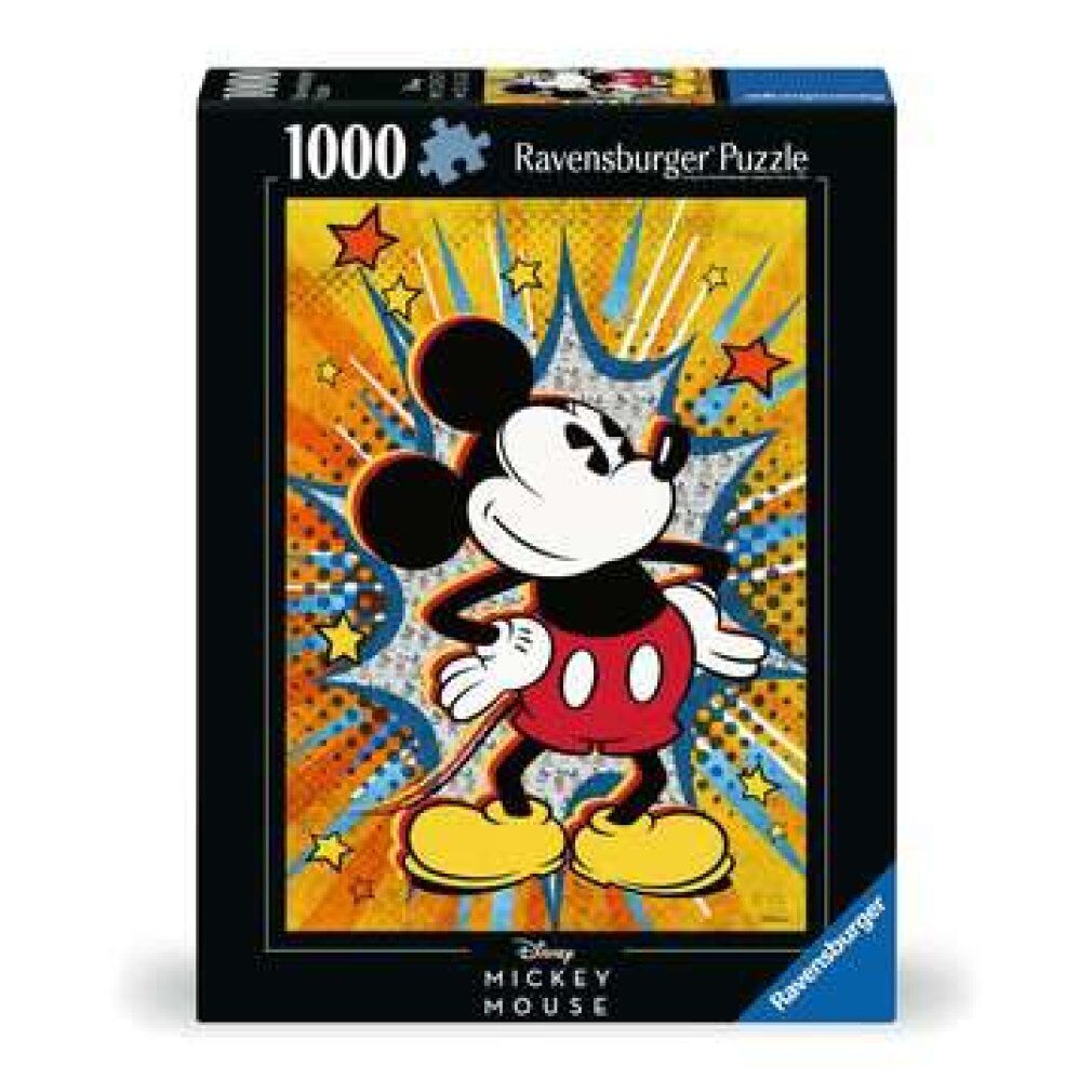 Puzzle Disney Retro Mickey (1000 pezzi)