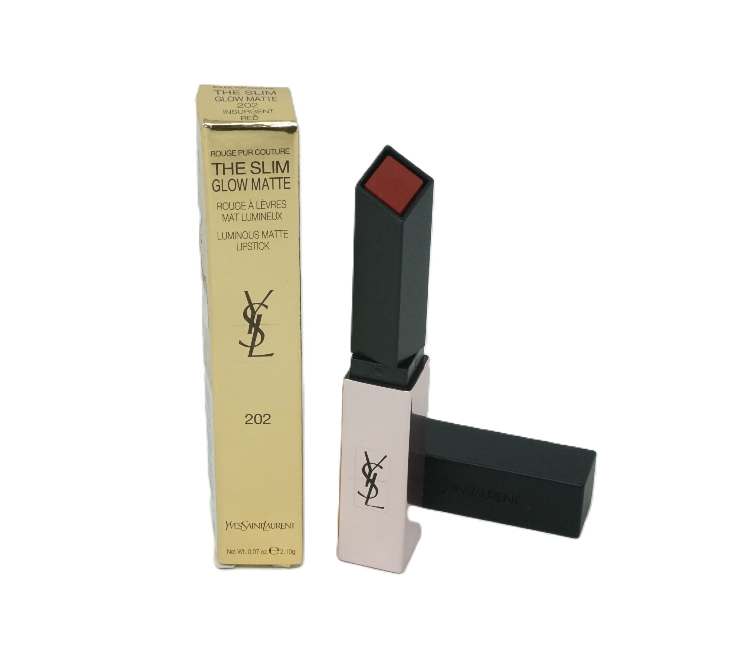 YSL ROSSETTO SLIM GLOW MATTE N°202
