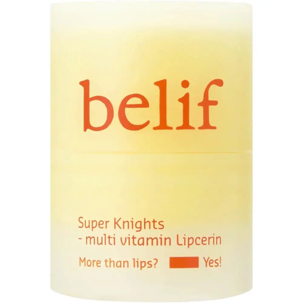 Belif Super Knights Multi Vitamin Lipcerin – balsamo labbra nutriente con delicata esfoliazione