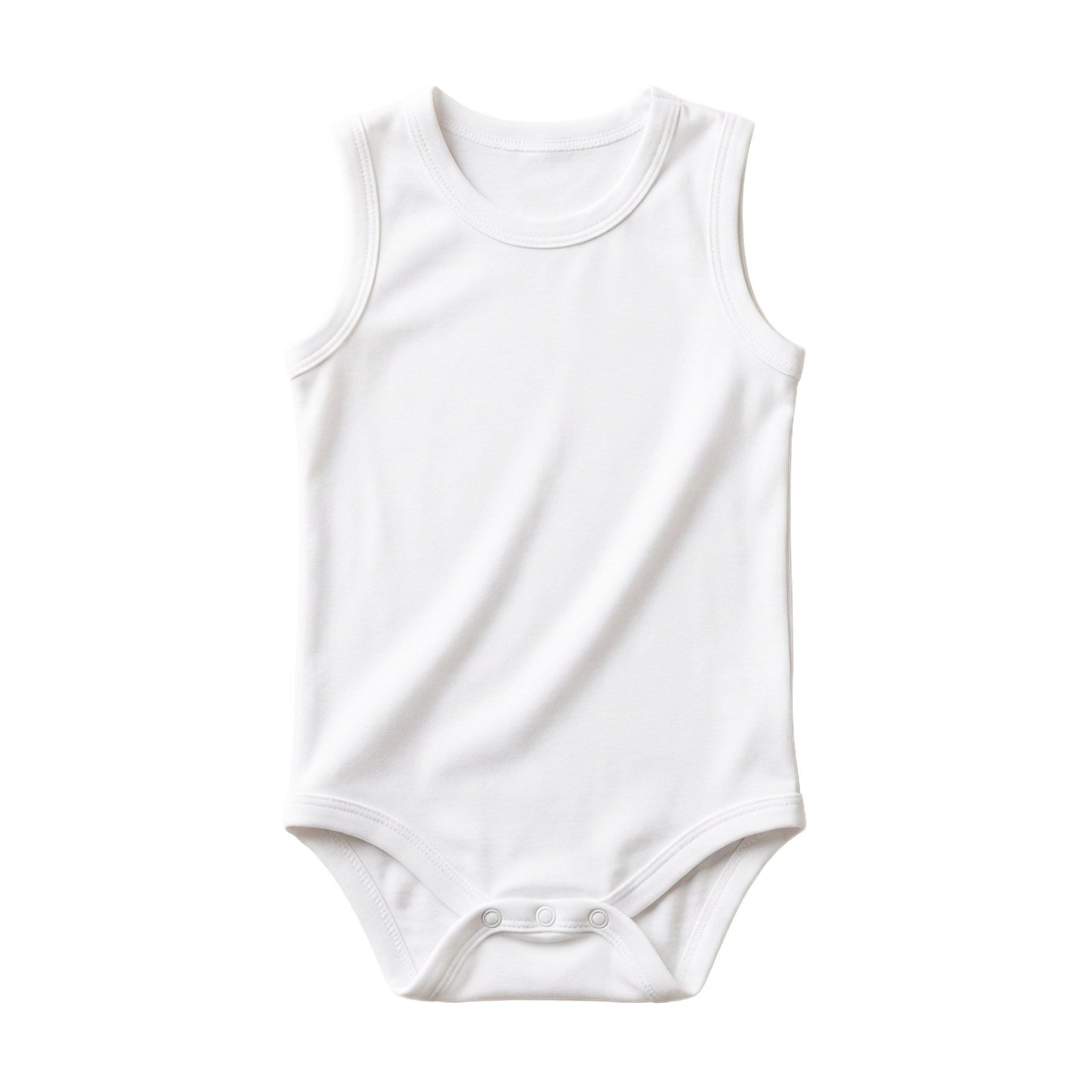 MYSANITY® Body neonato senza maniche in bamboo bielastico Taglia 36 mesi