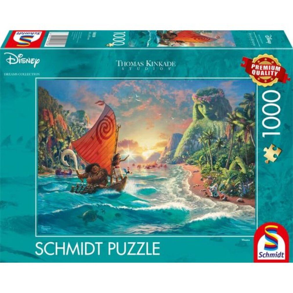 Studi Thomas Kinkade: Moana? Vaiana (1000 pezzi)