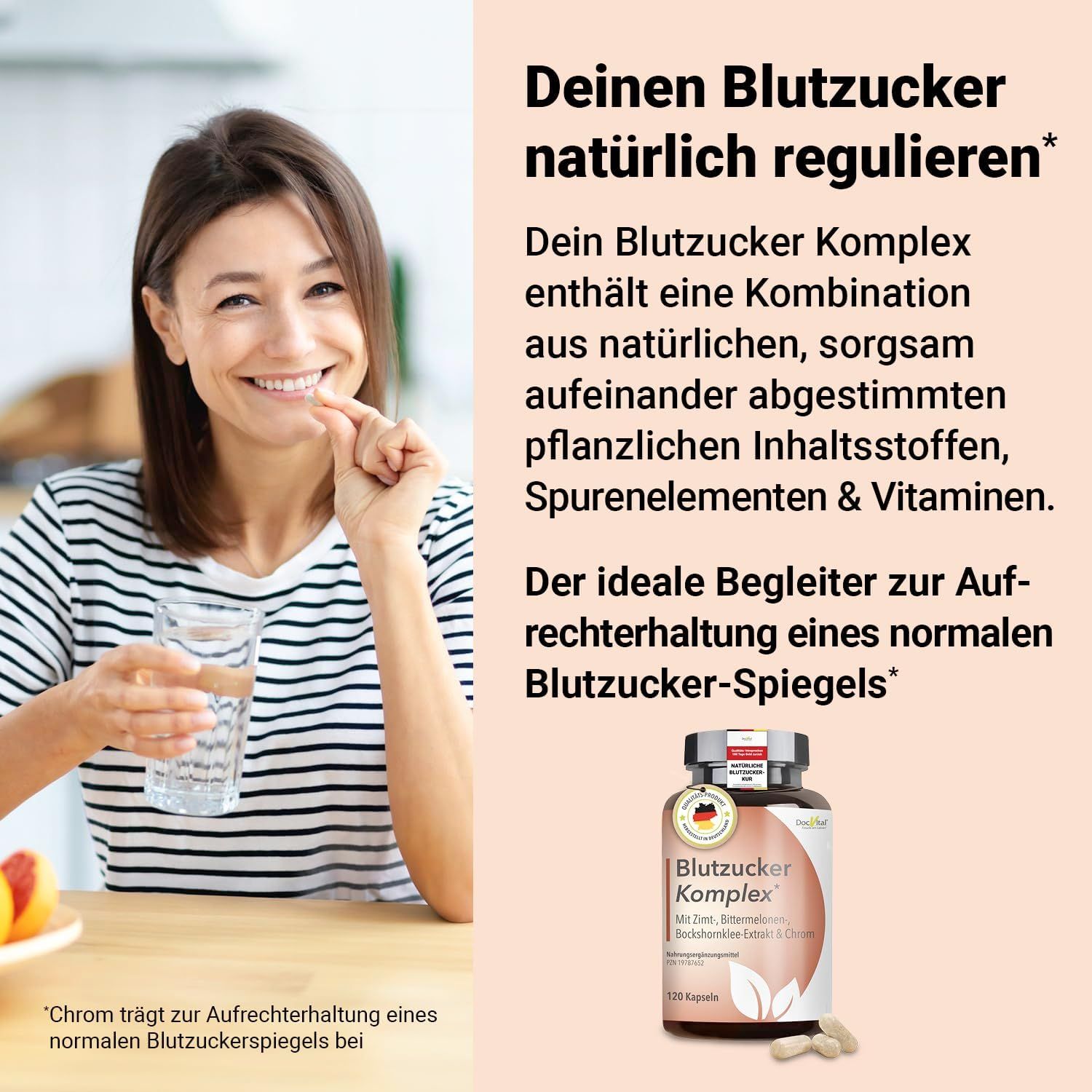 DocVital Capsule Complesso per la glicemia