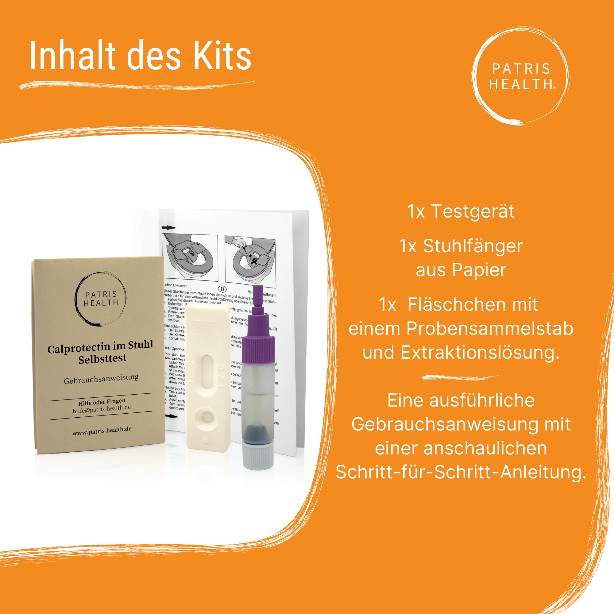 Test per la Calprotectina nelle Feci Patris Health®