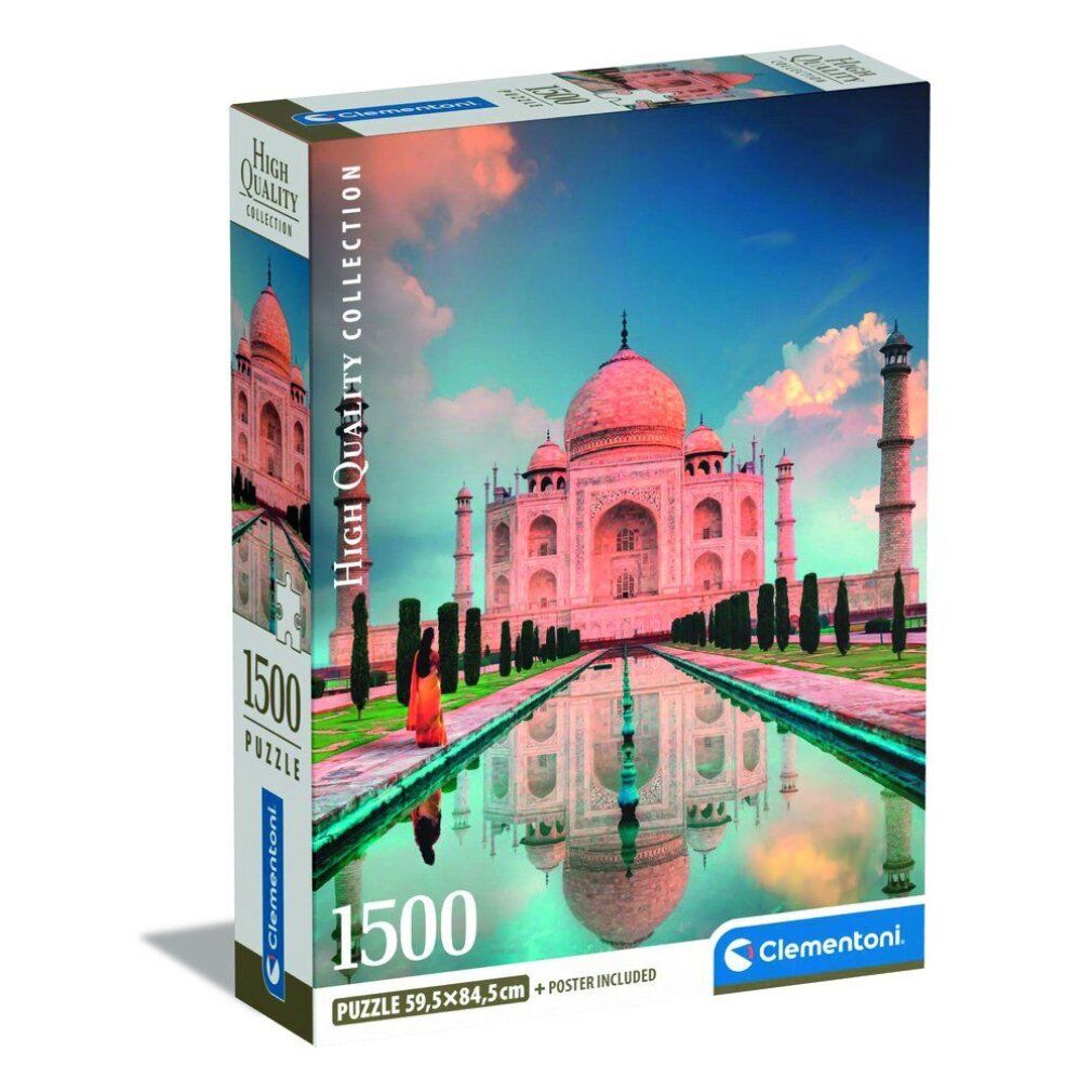 clementoni Puzzle Taj Mahal 1500 pezzi