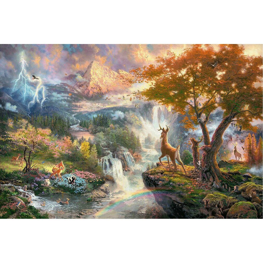 Puzzle Thomas Kinkade: Disney Bambi