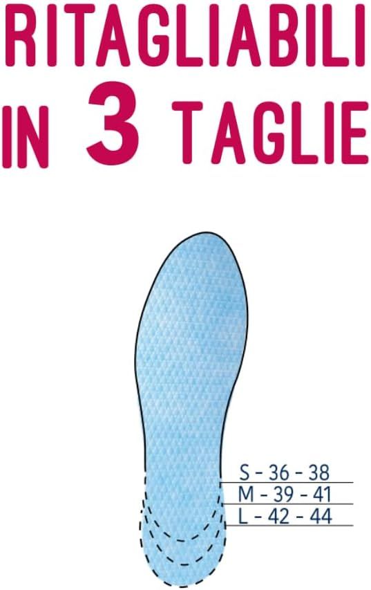Solette Antiodore Universali, Freschezza per Ogni Passo, Taglia Unica per Scarpe Uomo e Donna