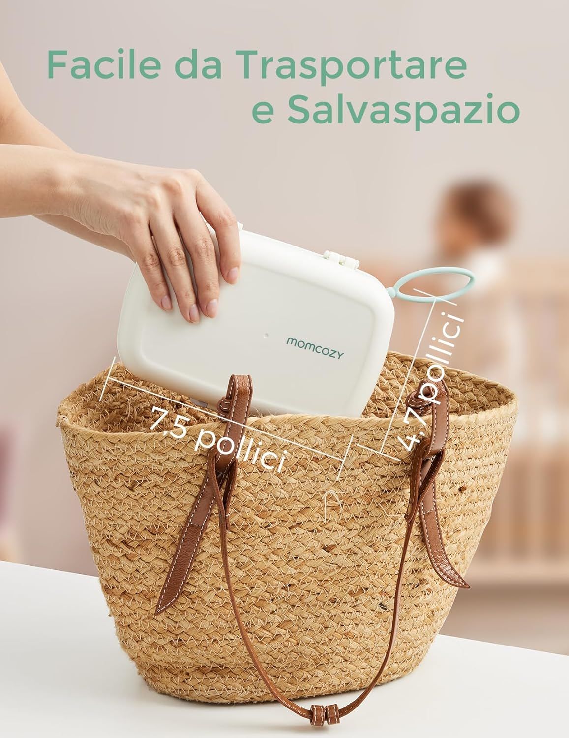 Set di spazzole per biberon Momcozy – biberon per bambini