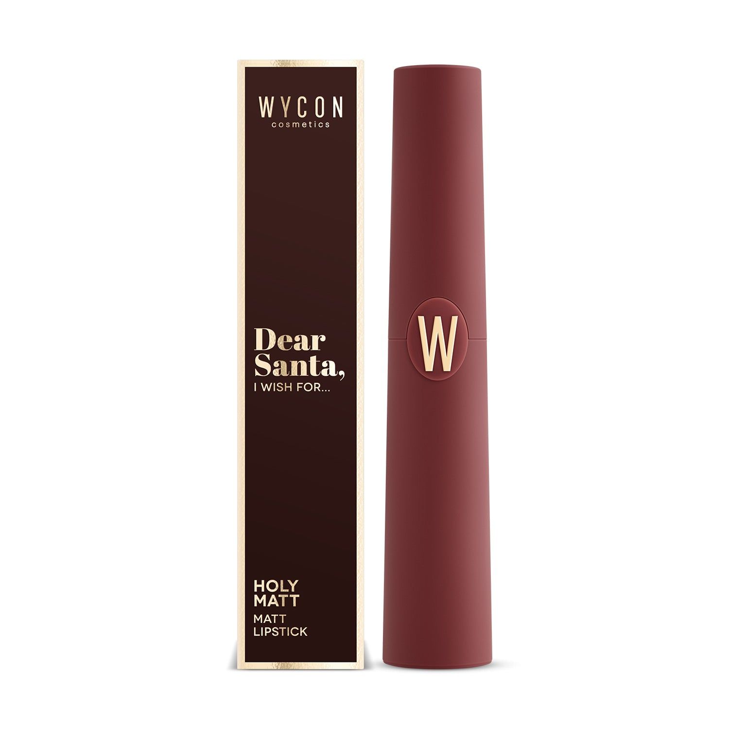 WYCON cosmetics HOLY MATT Rossetto matt dal tocco vellutato 08 MERLOT