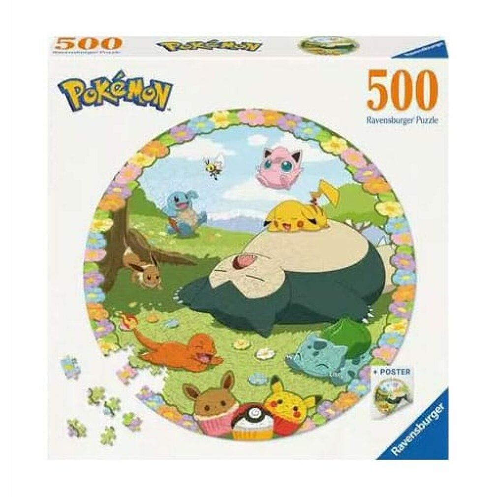 Ravensburger - Puzzle Blühende Pokémon 500p