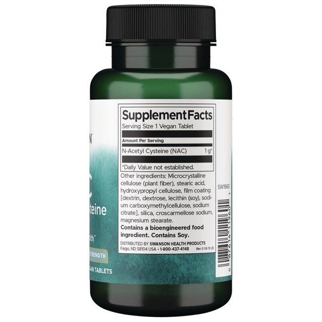 SWANSON N-Acetilcisteina 1000 mg