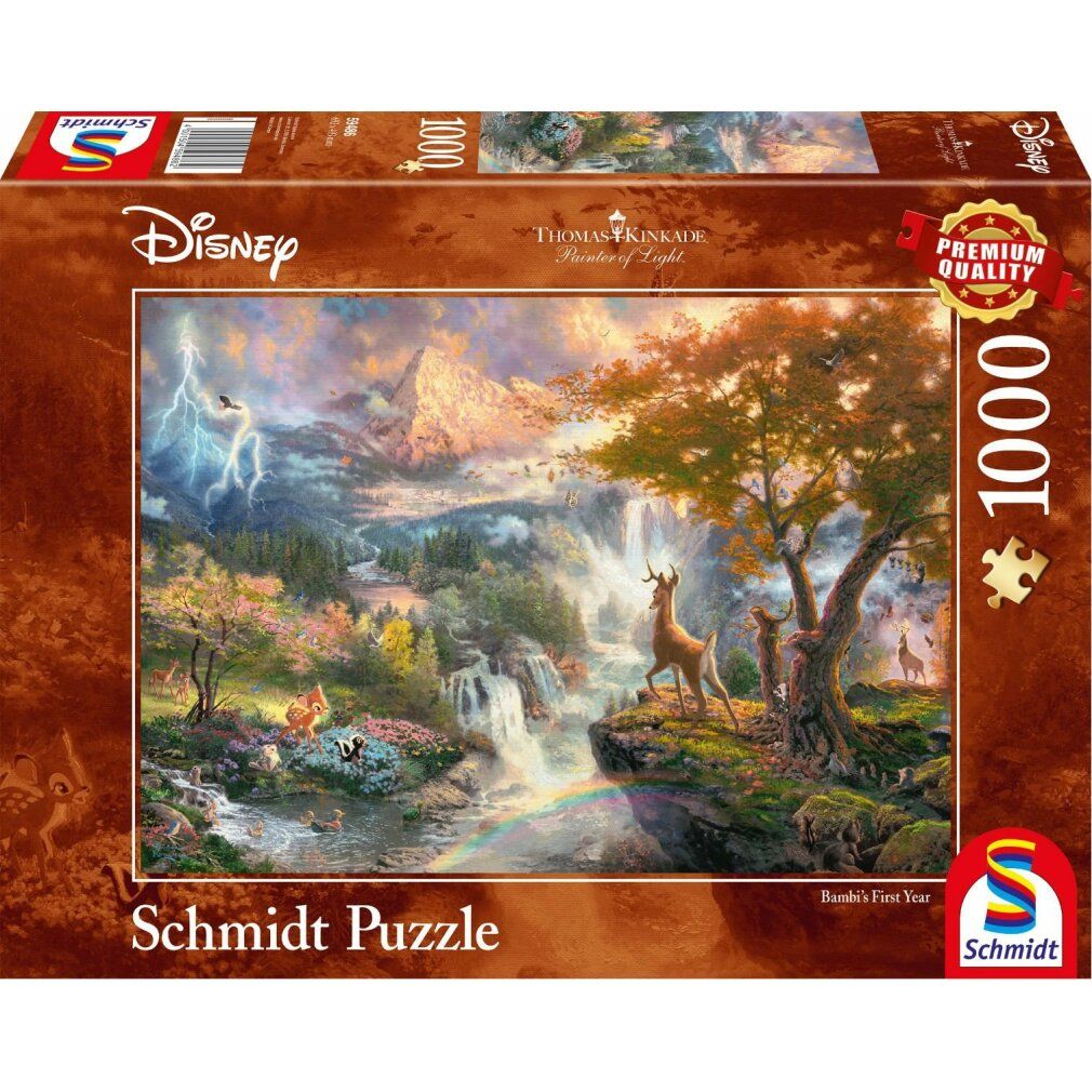 Puzzle Thomas Kinkade: Disney Bambi