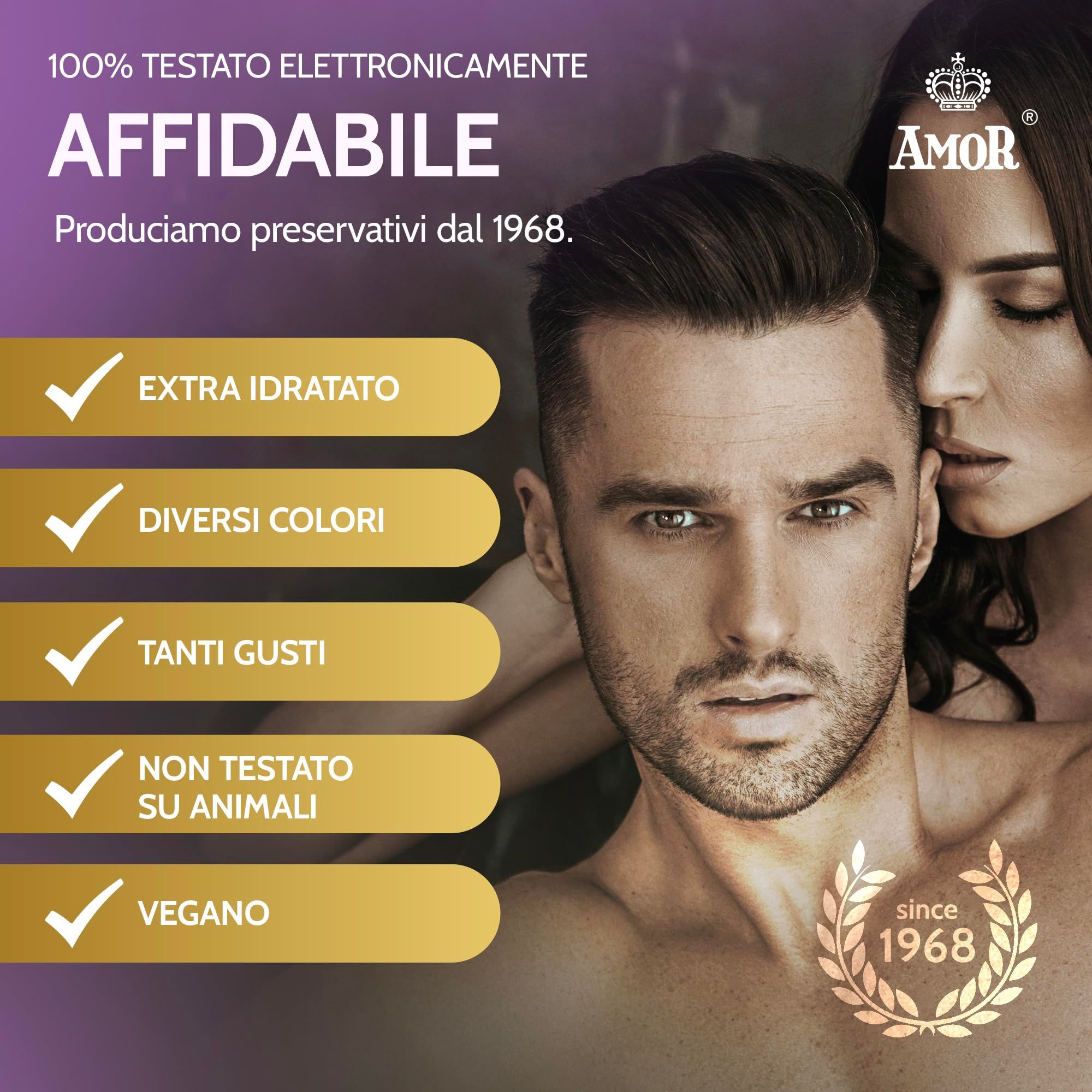 AMOR Mix Special Preservativi + PlayGel Natural Set