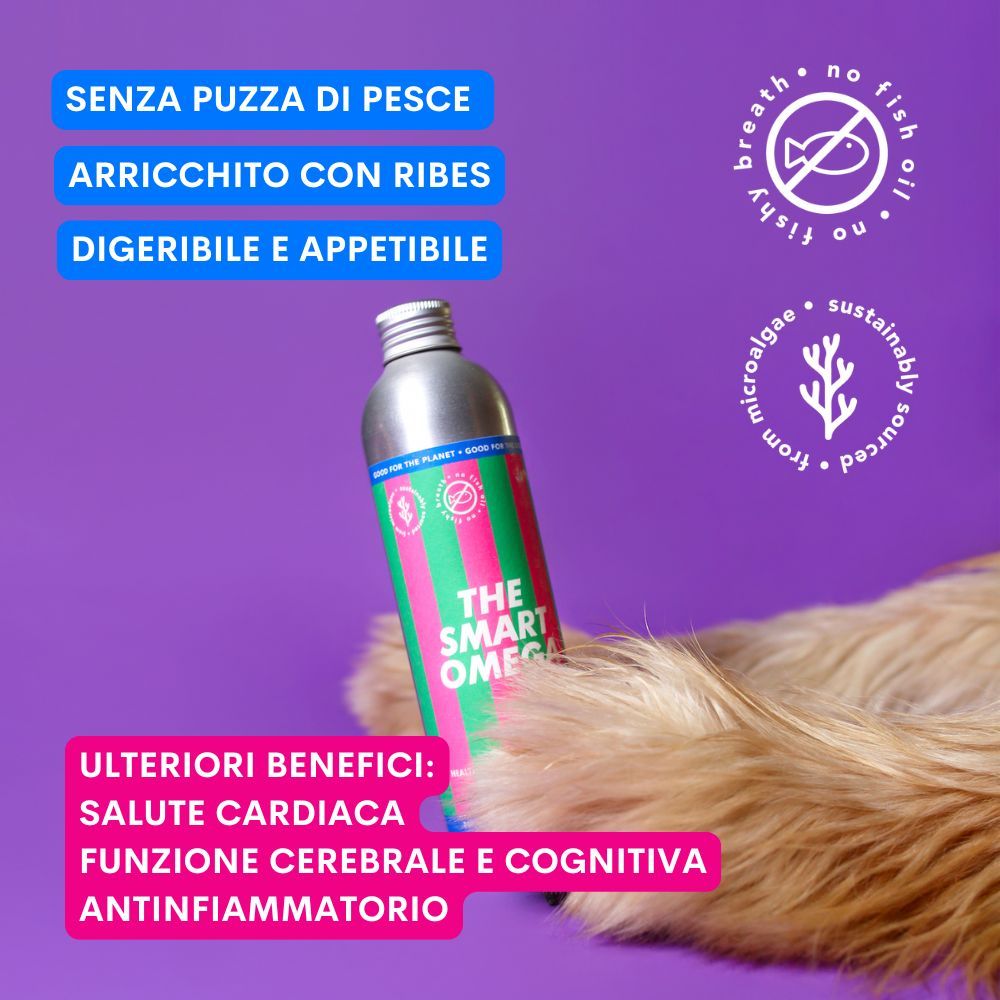 JAMPY Olio Vegetale per Cani The Smart Omega