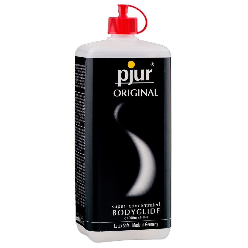 Flacone bianco pjur Original Bodyglide, 1000 ml.