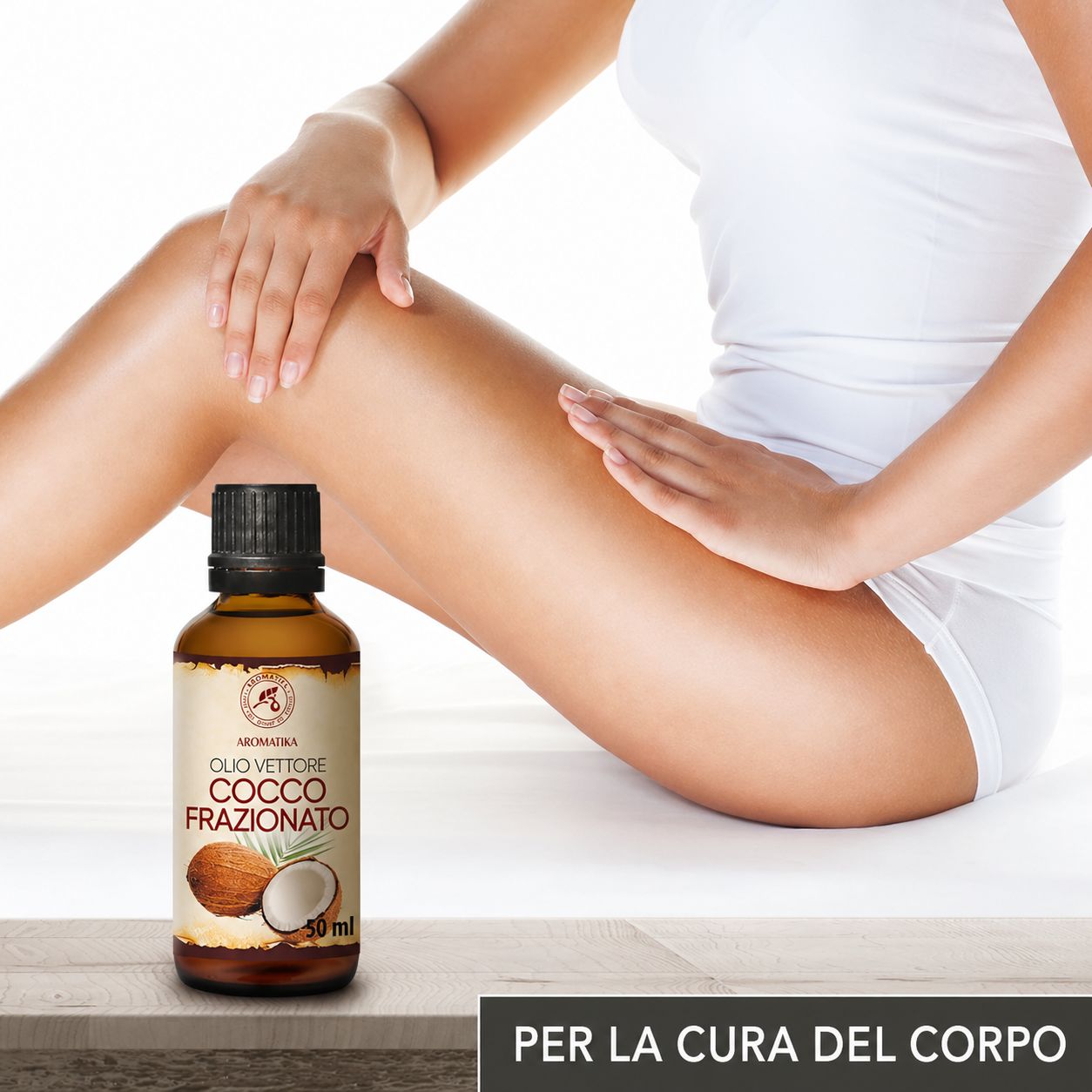 Olio di cocco frazionato AROMATIKA