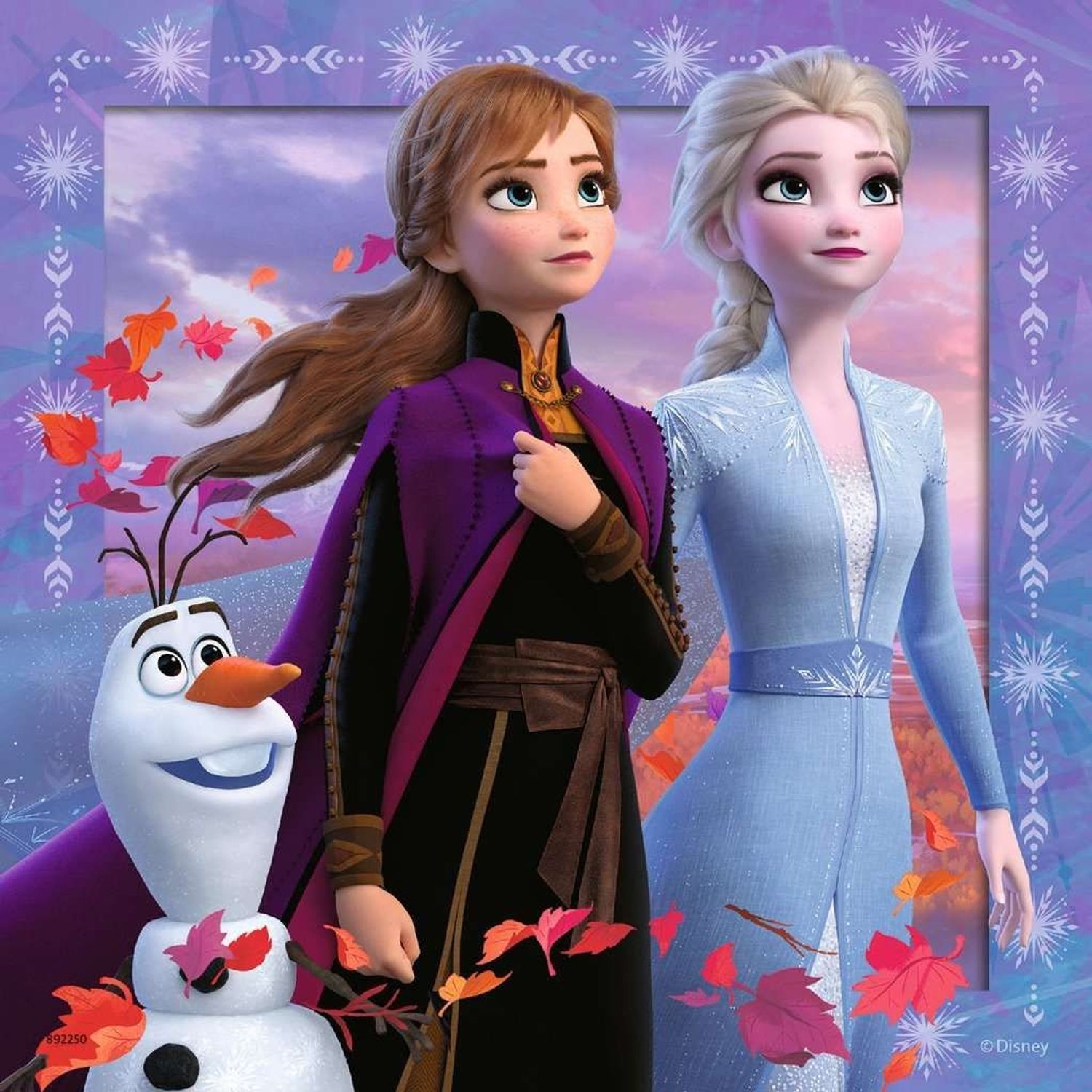 Puzzle per bambini Ravensburger - Frozen, Il viaggio ha inizio