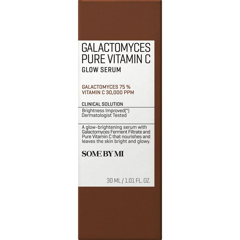 Confezione marrone con informazioni sul prodotto. Nome del prodotto, ingredienti e descrizione. 30 ml.