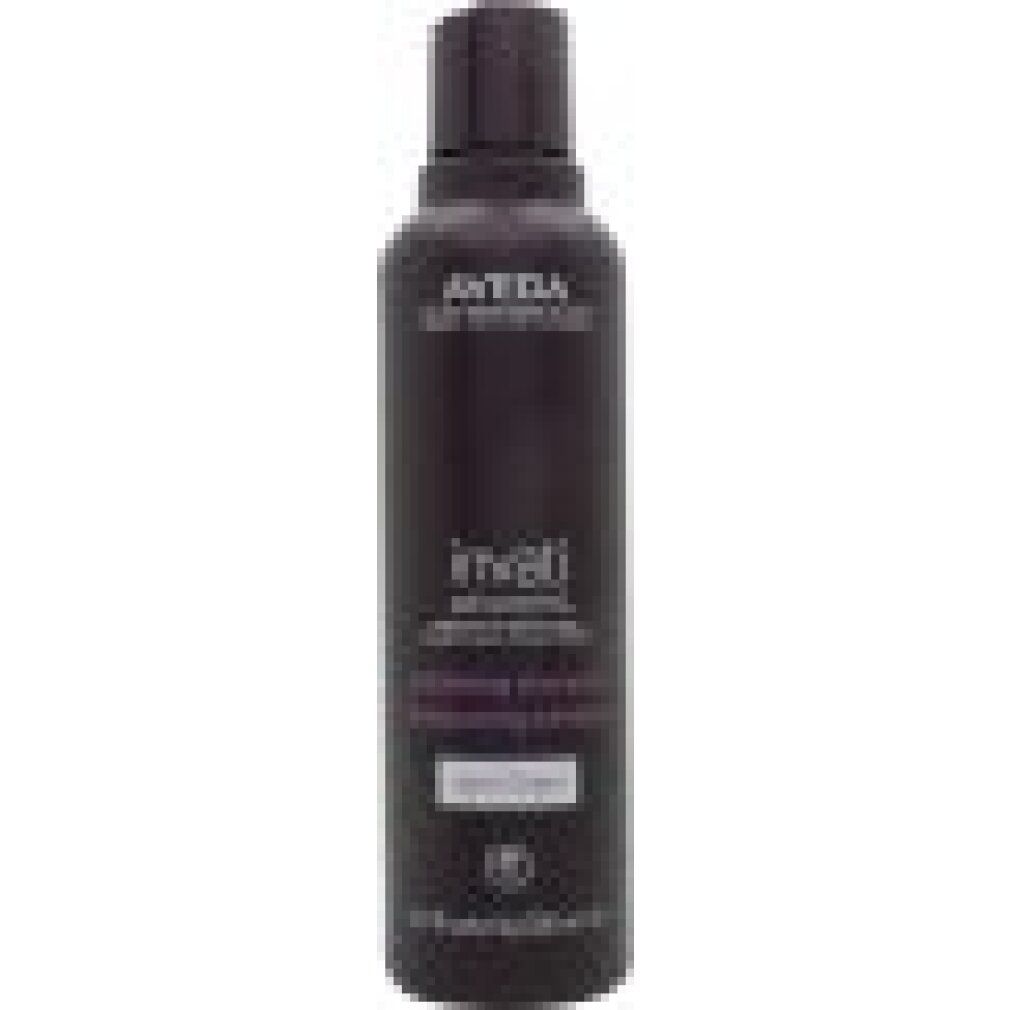 Flacone viola scuro Aveda Invati Advanced. Shampoo esfoliante light/léger. Simbolo vegano.