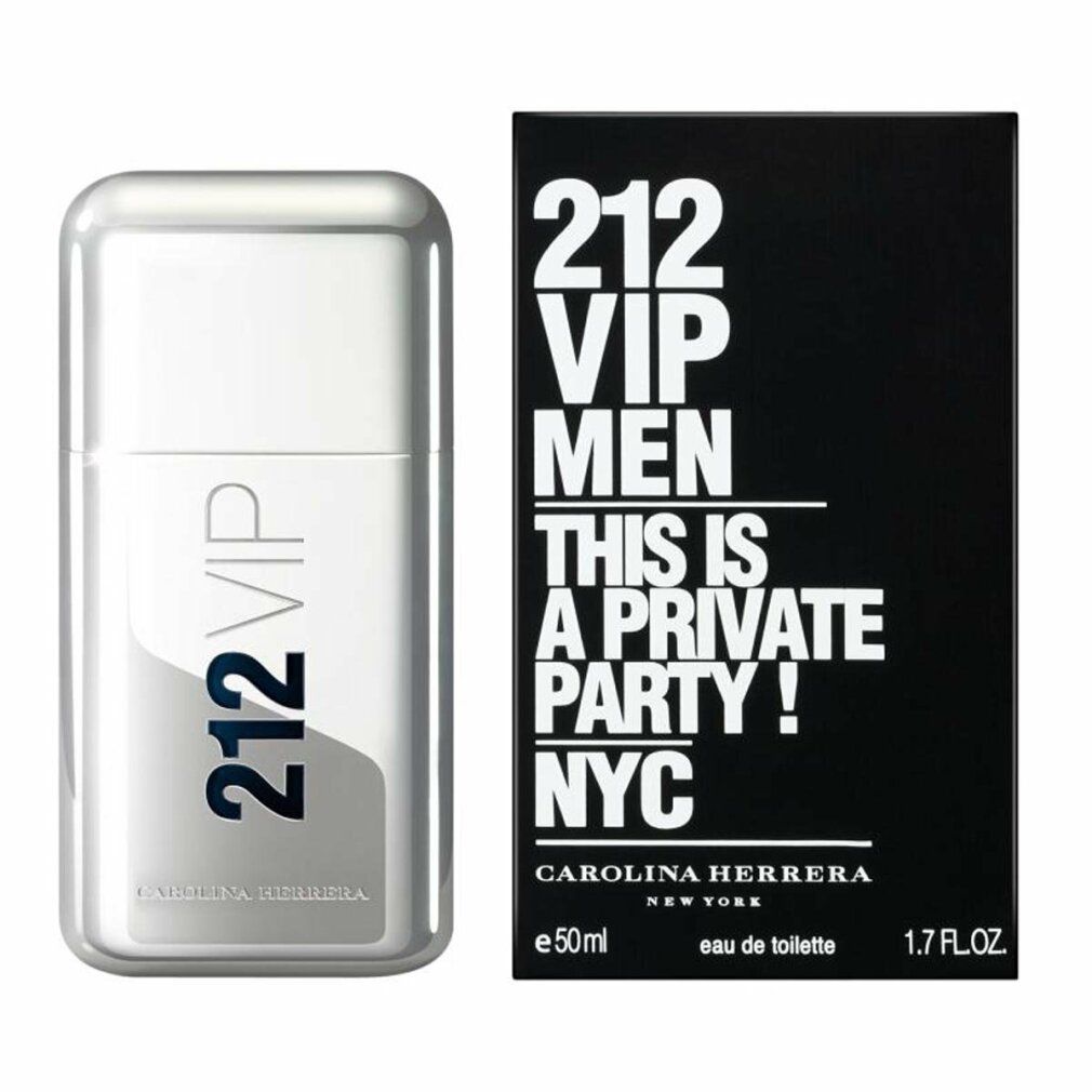 Carolina Herrera 212 Vip Uomo Eau De Toilette Spray 50ml