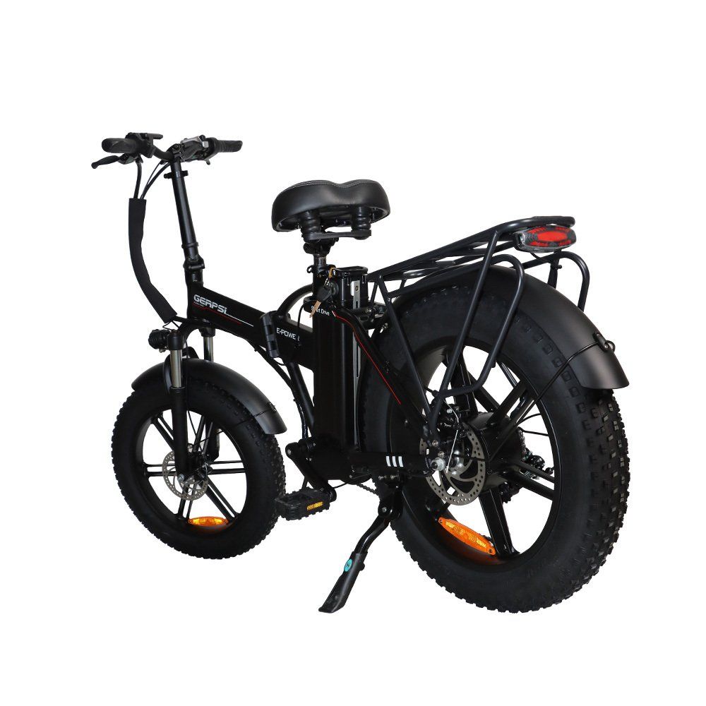 BAOLUJIE DZ2002 Bicicletta elettrica per adulti, batteria rimovibile da 48 V 16 Ah