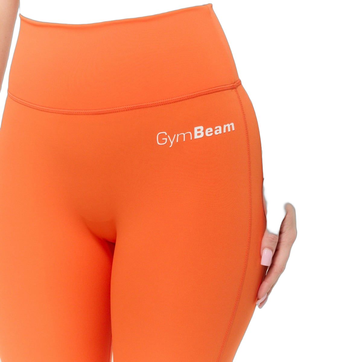 GymBeam Leggings donna Limitless a vita alta senza tasche Orange