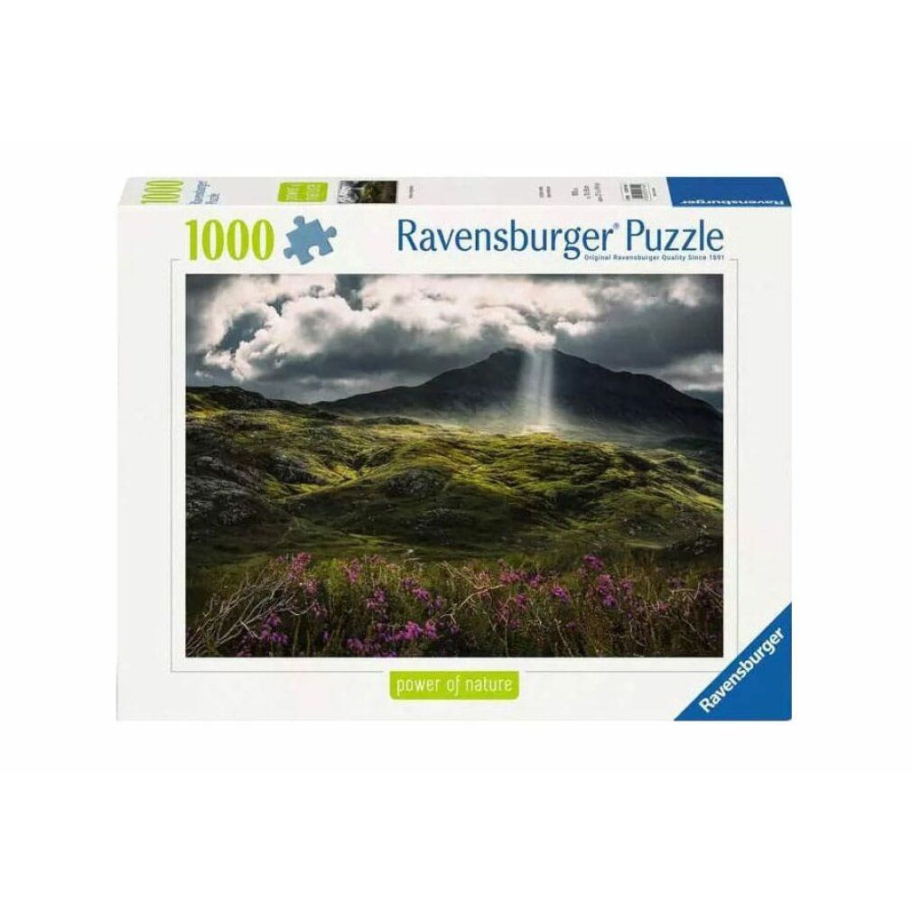 Puzzle Potere della natura Montagne misteriose (1000 pezzi)
