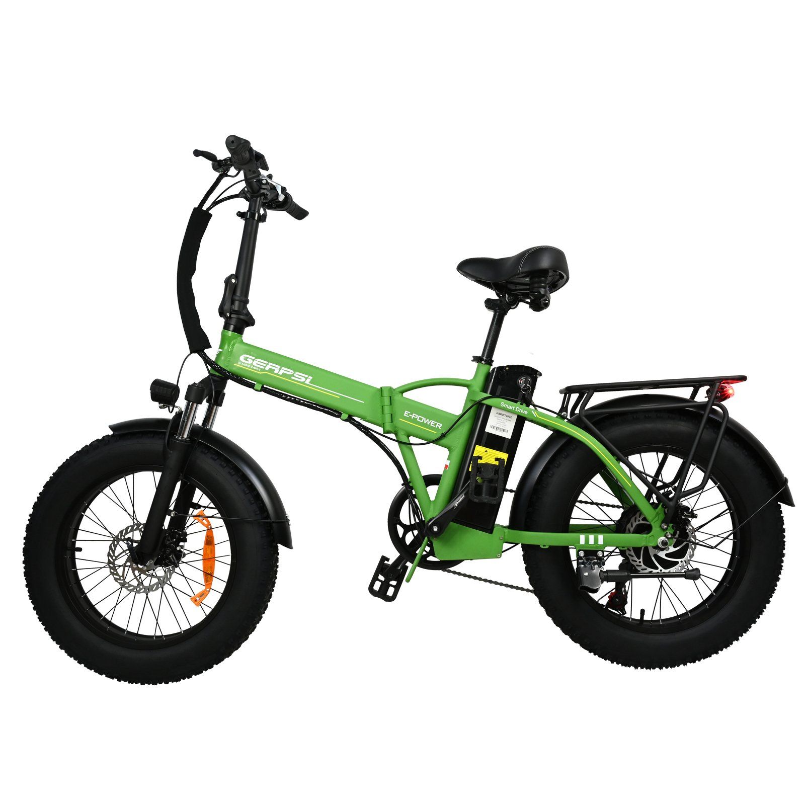 BAOLUJIE DZ2002 Bicicletta elettrica per adulti, batteria rimovibile da 48 V 16 Ah
