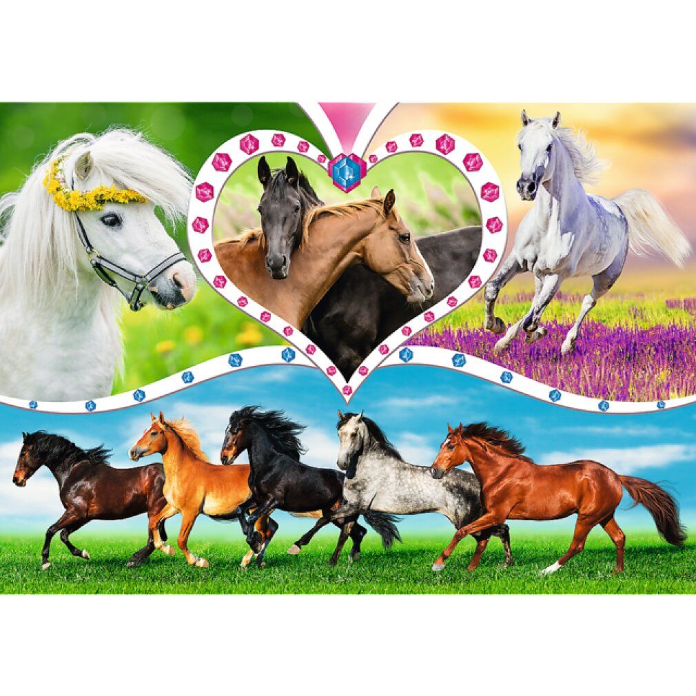 Puzzle trefl Cavalli belli 200 pezzi