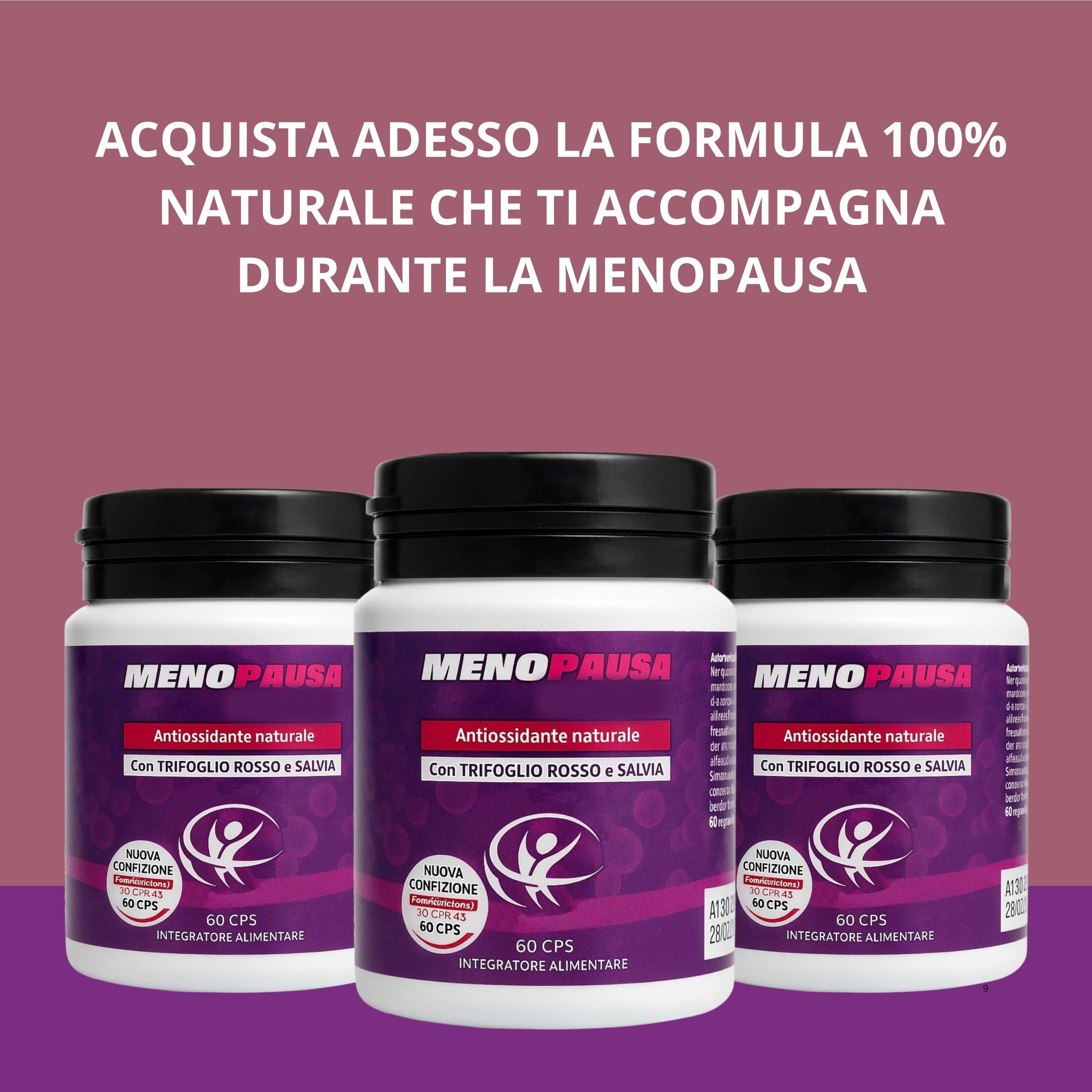 Aloha Labs Menopausa Peso – Integratore per l'Equilibrio del Peso e i Disturbi della Menopausa