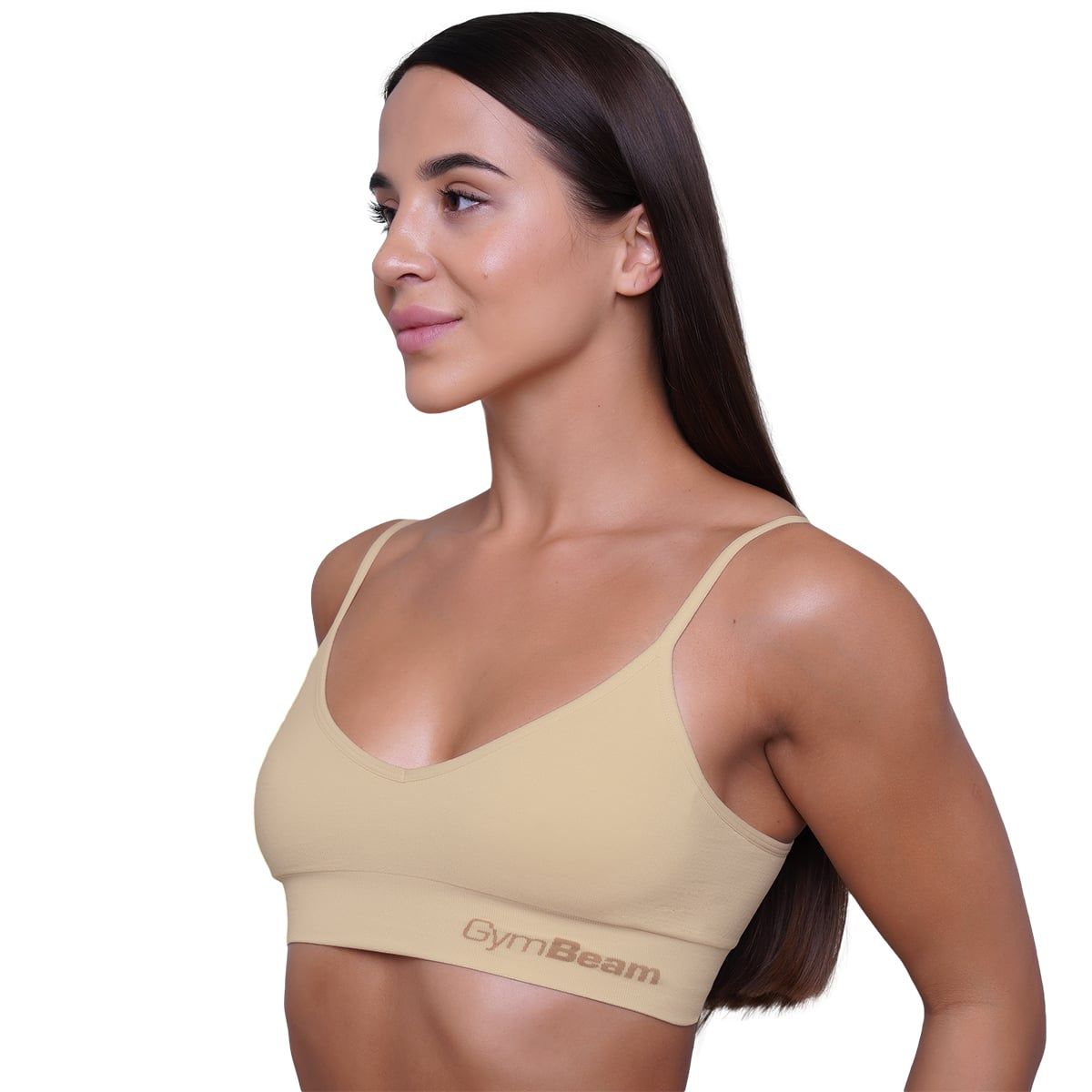 GymBeam Reggiseno sportivo donna Triangle nude con spalline regolabili
